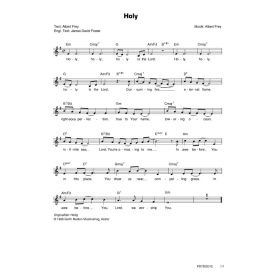 Produktbild des Artikels Holy / Heilig (Noten - Download)