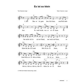 Produktbild des Artikels Es ist so klein (Noten - Download)