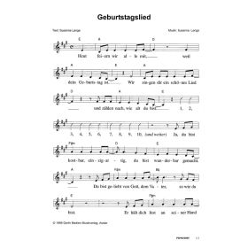 Produktbild des Artikels Geburtstagslied (Noten - Download)