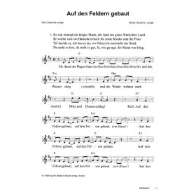 Produktbild des Artikels Auf den Feldern gebaut (Noten - Download)