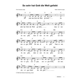 Produktbild des Artikels So sehr hat Gott die Welt geliebt (Noten - Download)