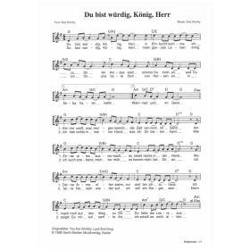 Produktbild des Artikels Du bist würdig, König, Herr / You are worthy, Lord And King (Noten - Download)