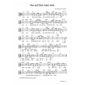 Produktbild des Artikels Nur auf Dich mein Gott (Noten - Download)
