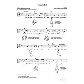 Produktbild des Artikels Umgekehrt / Upside down (Noten - Download)