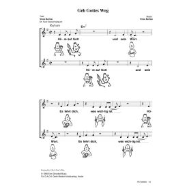 Produktbild des Artikels Geh Gottes Weg / Do It God's Way (Noten - Download)