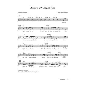 Produktbild des Artikels Leave A Light On (Noten - Download)