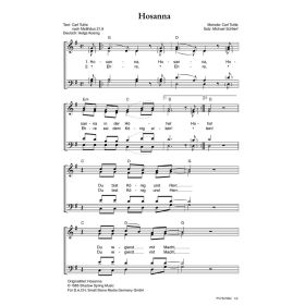 Produktbild des Artikels Hosanna / Hosanna (Noten - Download)
