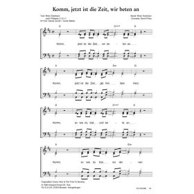 Produktbild des Artikels Noten - Download Komm, jetzt ist die Zeit wir beten an / Come Now Is The Time To Worship