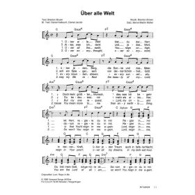 Produktbild des Artikels Noten - Download Über alle Welt / Lord, Reign In Me