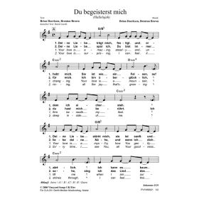 Produktbild des Artikels Noten - Download Du begeisterst mich / Hallelujah