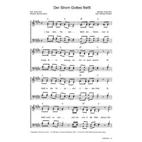 Produktbild des Artikels Der Strom Gottes fließt / The River Is Here (Noten - Download)