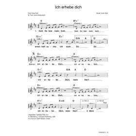 Produktbild des Artikels Ich erhebe dich / Satisfied With You (Noten - Download)