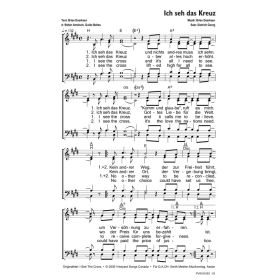 Produktbild des Artikels Noten - Download Ich seh das Kreuz / I See The Cross