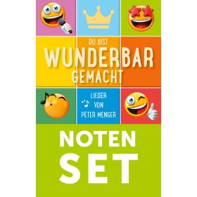Produktbild des Artikels Noten - Download Du bist wunderbar gemacht (Noten-Set)