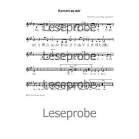 Produktbild des Artikels Kommt zu mir (Noten - Download)