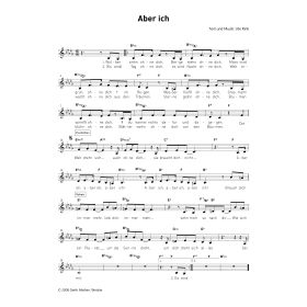 Produktbild des Artikels Aber ich (Noten - Download)