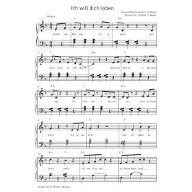 Produktbild des Artikels Ich will dich loben (Noten - Download)