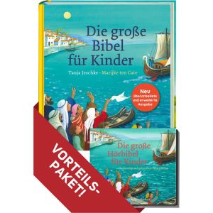 Produktbild des Artikels Die große Bibel für Kinder + Die große Hörbibel für Kinder (Buch - Gebunden)