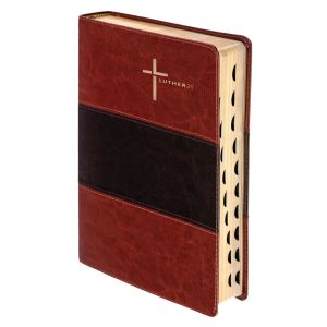 Produktbild des Artikels Luther21 - Großausgabe - Kunstleder braun/dunkelbraun/braun (Bibel - Kunstleder)