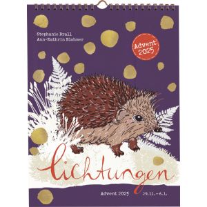 Produktbild des Artikels Lichtungen 2025 - Adventskalender (Kalender - Spiralbindung)