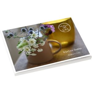 Produktbild des Artikels kleine Geste - Postkartenbuch (Schreibwaren - Kartoniert)