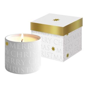 Produktbild des Artikels Kerze "Merry Christmas" ()