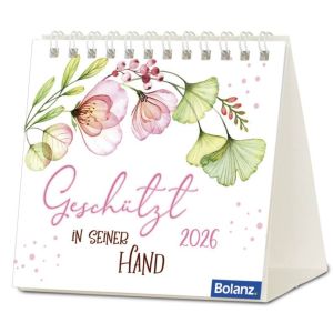 Produktbild des Artikels Geschützt in seiner Hand 2026 - Minikalender (Kalender - Spiralbindung)