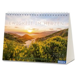 Produktbild des Artikels Ewigkeit im Herzen 2026 - Tischkalender (Kalender - Spiralbindung)