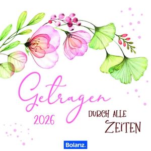 Produktbild des Artikels Getragen durch alle Zeiten 2026 - Tischkalender (Kalender - Spiralbindung)