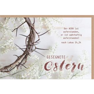 Produktbild des Artikels Faltkarte "Gesegnete Ostern" (Schreibwaren)