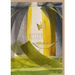Produktbild des Artikels Faltkarte "Retter" (Schreibwaren)