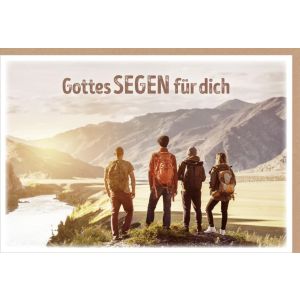Produktbild des Artikels Faltkarte "Gottes Segen für dich" - Einsegnung/Bibl. Unterricht (Schreibwaren)