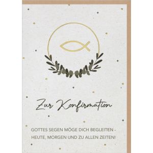 Produktbild des Artikels Faltkarte "Zur Konfirmation" (Schreibwaren)