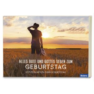 Produktbild des Artikels Postkartenbox "Alles Gute und Gottes Segen zum Geburtstag" (Schreibwaren)
