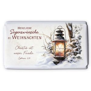 Produktbild des Artikels Schokoladengrüße "Laterne" Weihnachten (40g) (Lebensmittel)