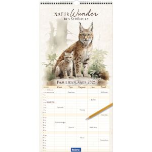 Produktbild des Artikels NaturWunder des Schöpfers 2026 - Familienplaner (Kalender - Spiralbindung)