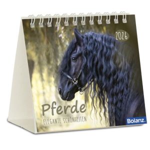 Produktbild des Artikels Pferde 2026 - Minikalender (Kalender - Spiralbindung)