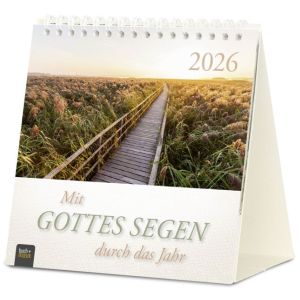 Produktbild des Artikels Mit Gottes Segen durch das Jahr 2026 (Kalender - Spiralbindung)