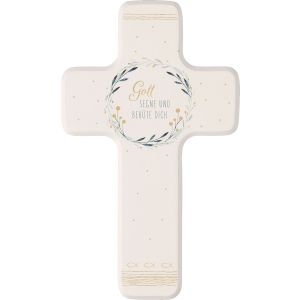 Produktbild des Artikels Holzkreuz für Kinder "Gott segne und behüte dich" ()