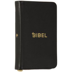 Produktbild des Artikels Schlachter 2000 - Miniaturausgabe Kalbsleder, schwarz, Goldschnitt (Bibel - Leder)