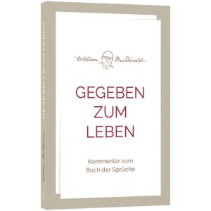 Produktbild des Artikels Gegeben zum Leben (Buch - Paperback)
