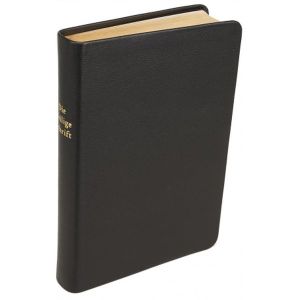 Produktbild des Artikels Die heilige Schrift - Taschenausgabe Leder, Goldschnitt, schwarz (Bibel - Leder)