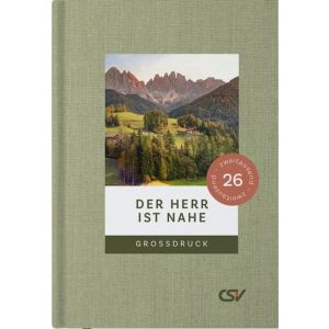 Produktbild des Artikels Der Herr ist nahe 2026 - Buchkalender Großdruck (Kalender - Gebunden)