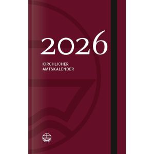 Produktbild des Artikels Kirchlicher Amtskalender 2026 - Rot (Kalender - Gebunden)