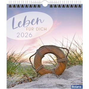 Produktbild des Artikels Leben für Dich 2026 - Deutsch Postkartenkalender (Kalender - Spiralbindung)