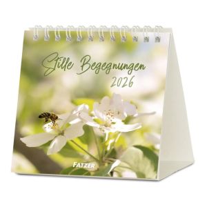 Produktbild des Artikels Stille Begegnungen 2026 - Tischkalender (Kalender - Spiralbindung)