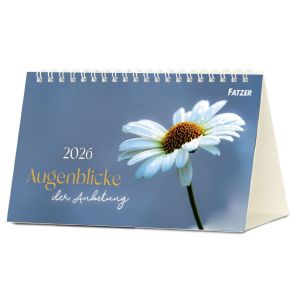 Produktbild des Artikels Augenblicke der Anbetung 2026 - Postkartenkalender (Kalender - Spiralbindung)