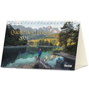 Produktbild des Artikels Quelle des Lebens 2026 - Postkartenkalender (Kalender - Spiralbindung)