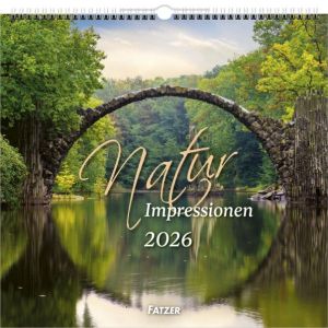 Produktbild des Artikels Natur-Impressionen 2026 - Wandkalender (Kalender - Spiralbindung)
