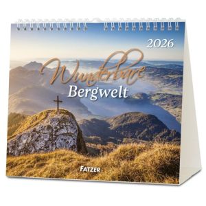 Produktbild des Artikels Wunderbare Bergwelt 2026 (Kalender - Spiralbindung)